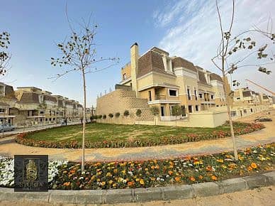 فيلا للبيع مساحة 4 عرف في New Cairo Sarai 2