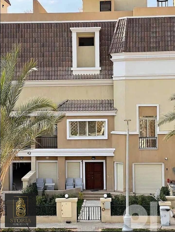 Villa for sale with an area of ​​4 rooms in New Cairo Saray 8