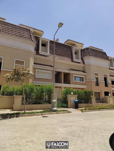 For sale villa with a 42% cash discount + installments in New Cairo next to Madinaty in Sarai Compound