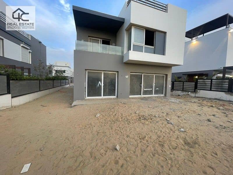 Townhouse 208 m in prime location view on land scape under market price in Hyde Park Compound new cairo Townhouse 208 m in prime location prime view . 8