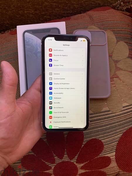 Iphone Xr 128g كسر الزيروو 7