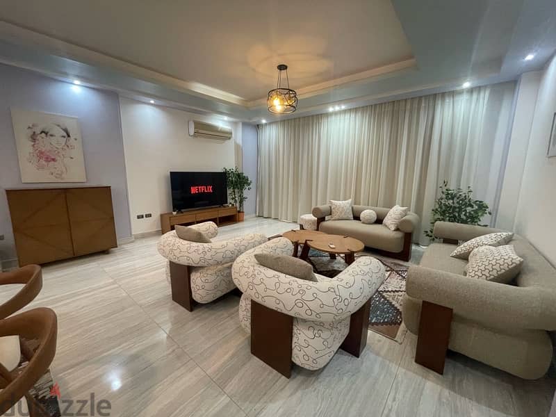 Apartment 3bedrooms for rent اول سكن كمبوند ميدتاون 8