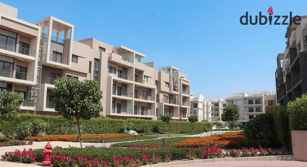 For sale, a Fully Finished apartment ready to move in Al Marasem Compound in the Fifth Settlement . . Prime Location . . Installments 9