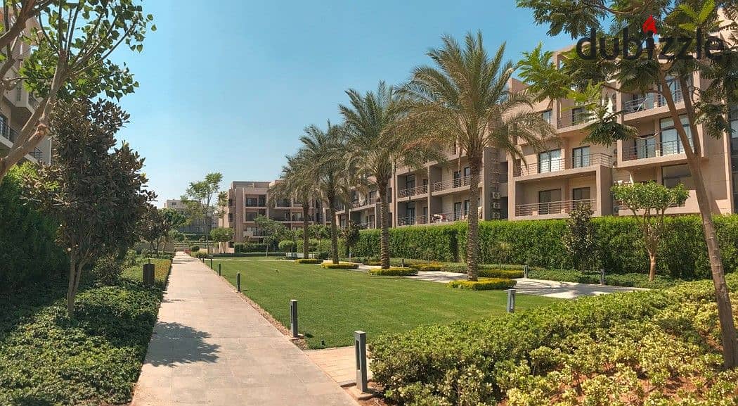 For sale, a Fully Finished apartment ready to move in Al Marasem Compound in the Fifth Settlement . . Prime Location . . Installments 14