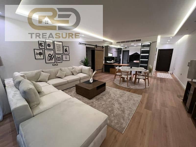 شقة للإيجار مفروشة سوبر لوكس  في ليك فيو ريزيدنس - Lake View Residence - التجمع الخامس 0