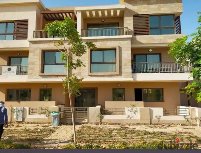 Ground apartment with garden 68 Sqm for sale with 8 years installments Taj City compound Fifth settlement New Cairo 11