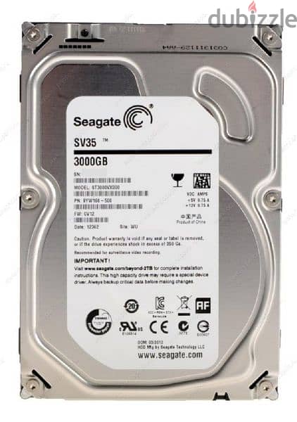 harddisk seagste 3 tera 0