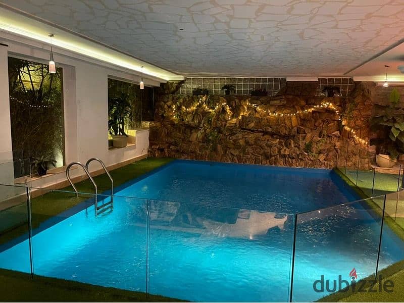 Ultra lux villa with pool for sale in Sheikh Zayed 1