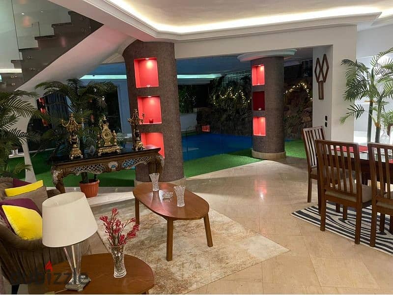 Ultra lux villa with pool for sale in Sheikh Zayed 5