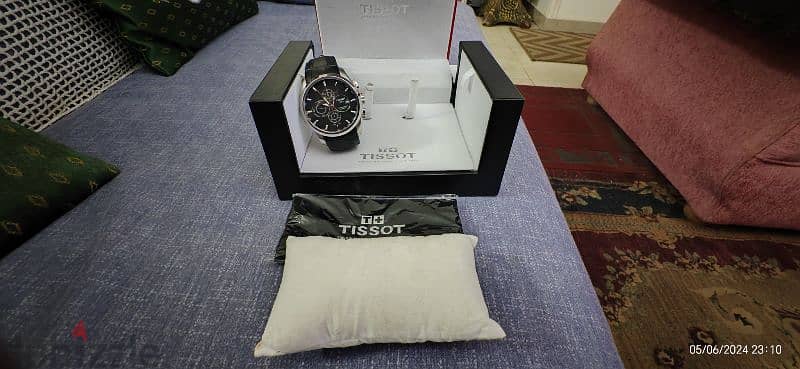 تيسوت اوتوماتيك  Tissot automatic اصلي سويسري موديل حديث استخدام راقي 14