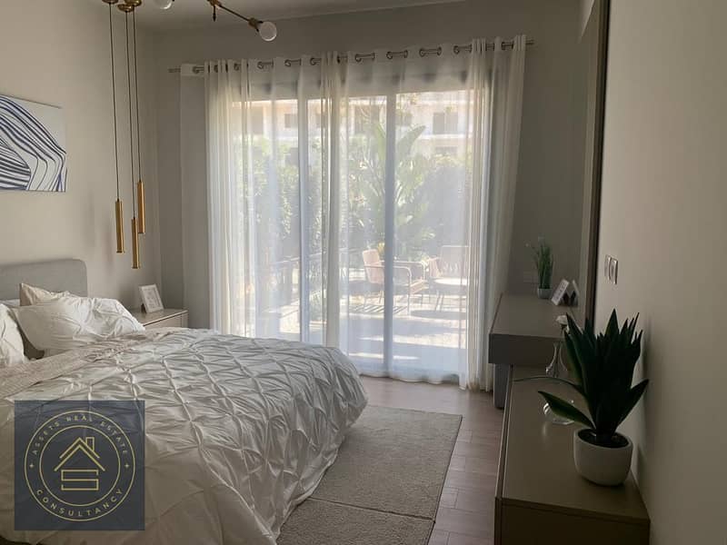 Two Bedrooms Apartment for sale with only 910k down payment and quarterly 182k over 10 years at Lugar Sheikh Zayed , 5 minutes from Beverly Hills 8