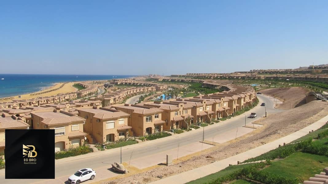 توين هاوس 140م متشطب الترا سوبر لوكس بمشروع تلال - العين السخنه - Lagoon view - Telal Al sukhna 1