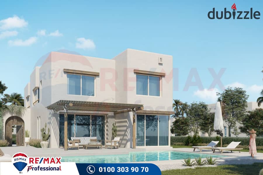 Own a chalet in Palm Hills Ras El Hekma 7