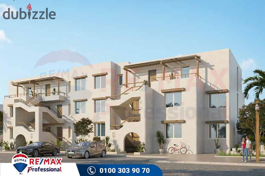 Own a chalet in Palm Hills Ras El Hekma 8