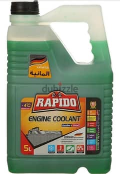 Rapido Engine Coolant - 5 Litre