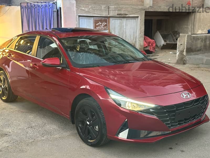 Hyundai Elantra 2022 cn7 (زيرو كم ) ولم ترخص 1