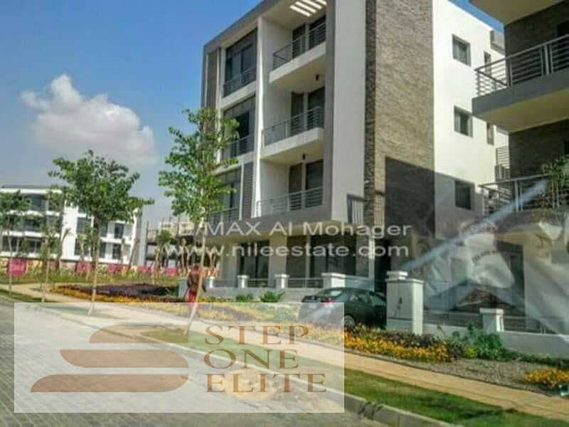 Apartment with garden for sale in installments near City Center Almaza, First Settlement 10