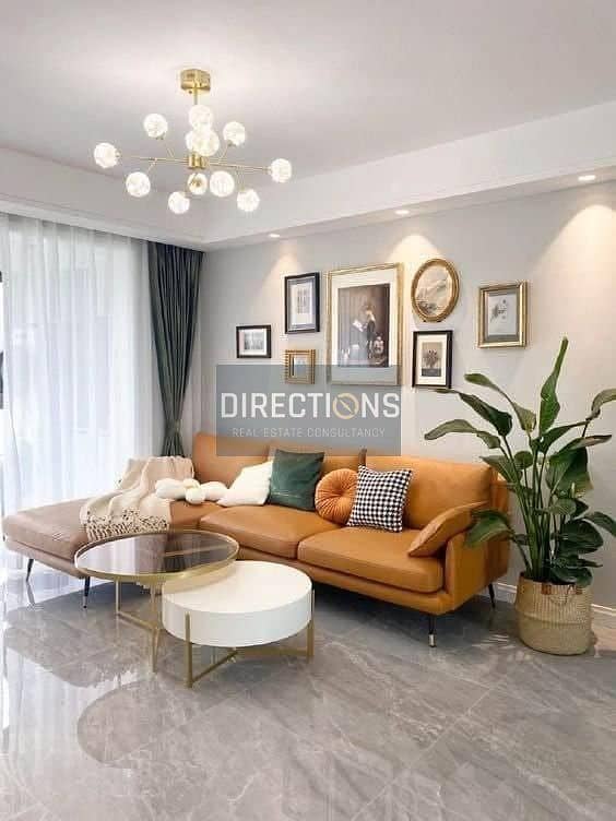 Early Delivery Apartment with garden for sale fully finished with ACs direct beside Cairo Gate Emaar in | Village West | Dorra Company 3