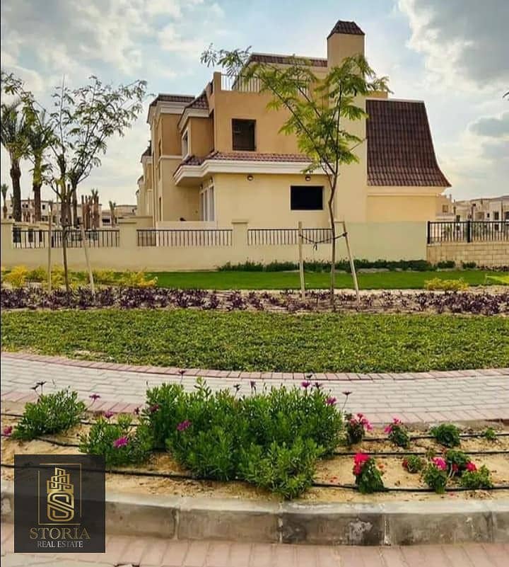 4-room villa for sale in Sarai New Cairo compound 9