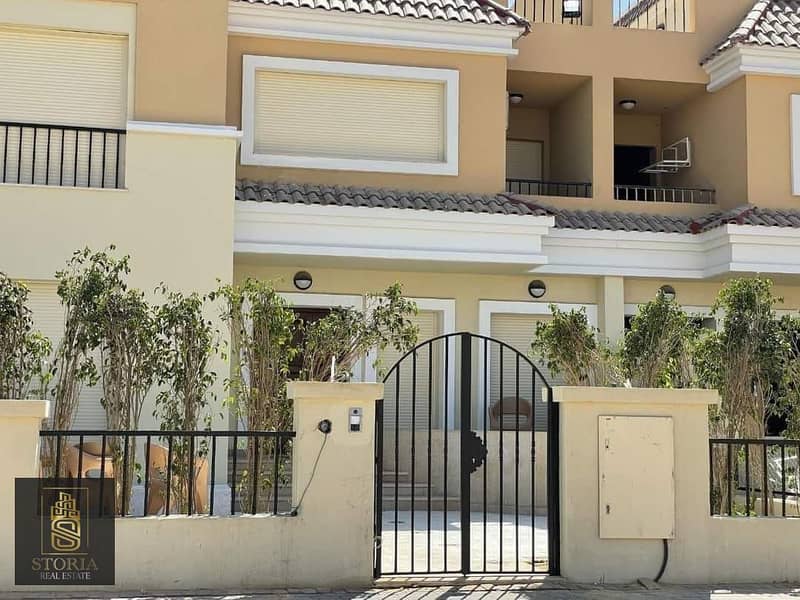 4-room villa for sale in Sarai New Cairo compound 11