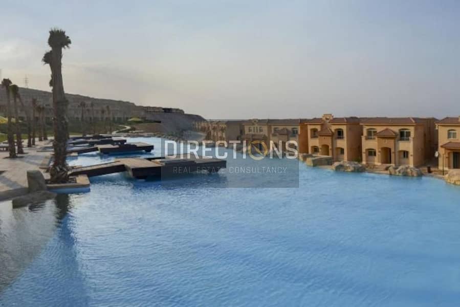 Chalet at the lowest price in Ain Sokhna in Telal Sokhna, fully finished and with a double view of the sea and the lagoon 9