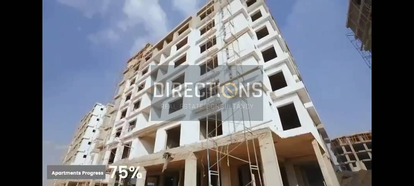 Early Delivery Apartment for sale direct beside | Hassan Allam Swanlake | in front of El-Rehab in | Creek Town | Compound  in instalments over 6years 5