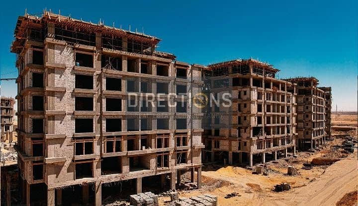 Early Delivery Apartment for sale direct beside | Hassan Allam Swanlake | in front of El-Rehab in | Creek Town | Compound  in instalments over 6years 6