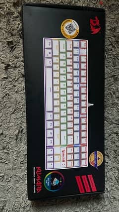 Redragon Gaming Keyboard Kumara k552 - White (With Box)