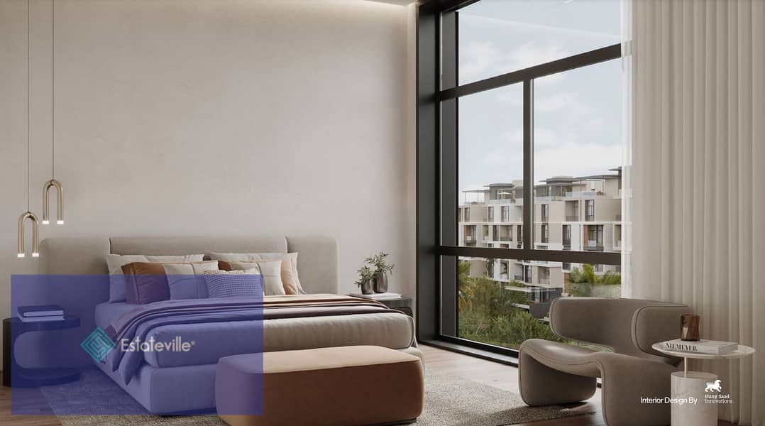 Penthouse finished with air conditioners in the strongest launch of Marakez Company (Al Hokair Group) in New Cairo with installments over 8 years 13