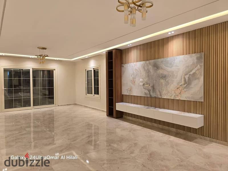 For sale 136m apartment fully finished with air conditioners in Marville Compound Sheikh Zayed للبيع شقة 136م متشطبة بالتكيفات فى كمبوند مارفيل زايد 1