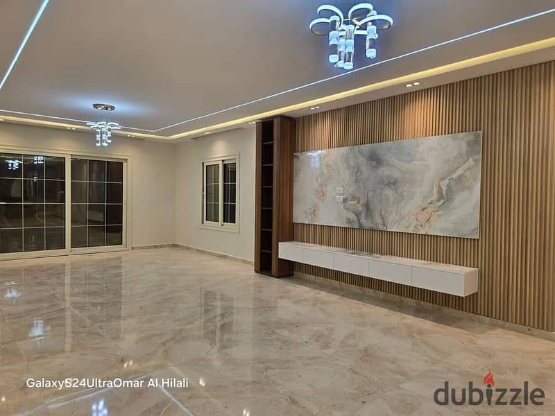 For sale 136m apartment fully finished with air conditioners in Marville Compound Sheikh Zayed للبيع شقة 136م متشطبة بالتكيفات فى كمبوند مارفيل زايد 4