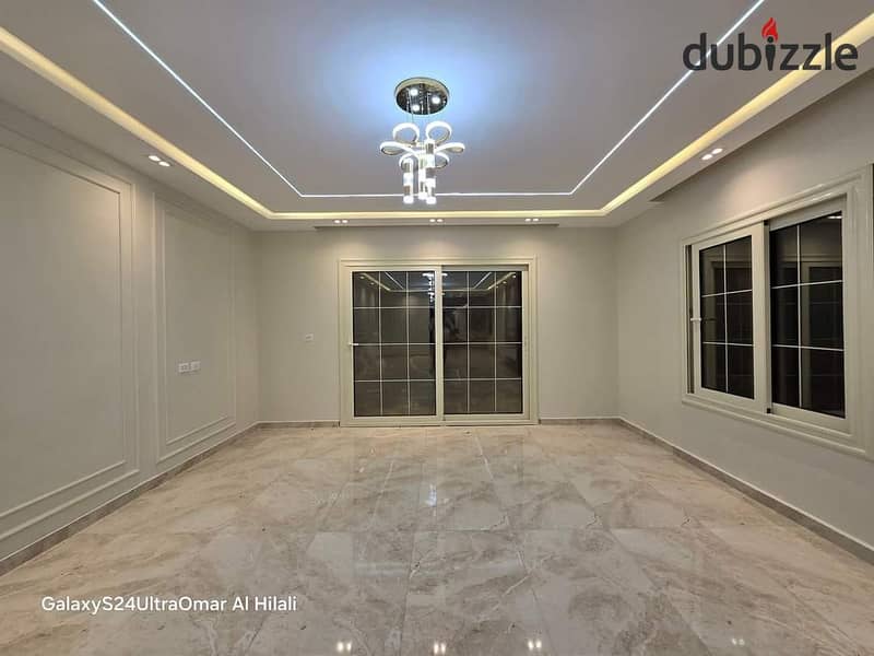 For sale 136m apartment fully finished with air conditioners in Marville Compound Sheikh Zayed للبيع شقة 136م متشطبة بالتكيفات فى كمبوند مارفيل زايد 5