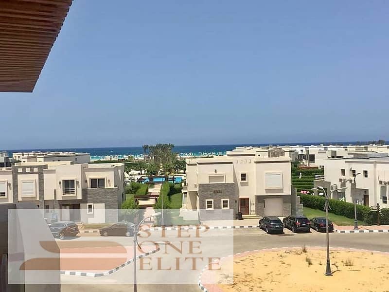 Chalet for sale in Qursa Amwaj North Coast, with ultra super deluxe finishing and air conditioners 2