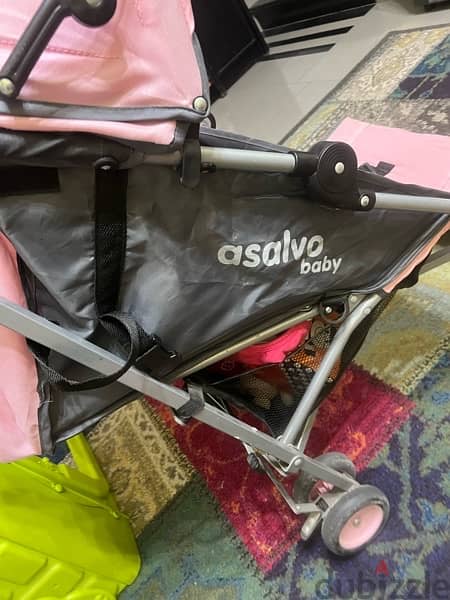 Stroller Asalvo - سترولر عكاز خفيفة 3