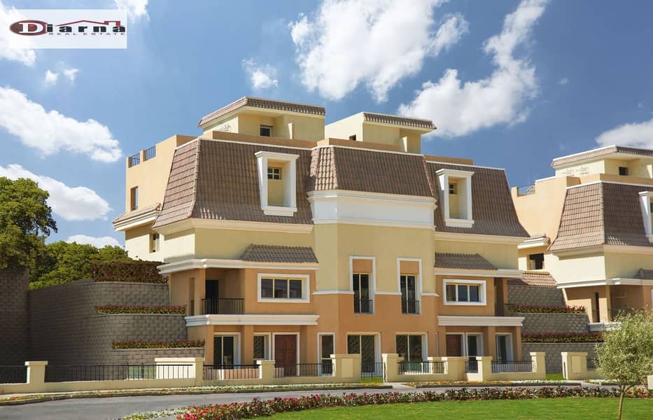 Apartment for sale in Sarai in installments over 7 years, 5% down payment 10