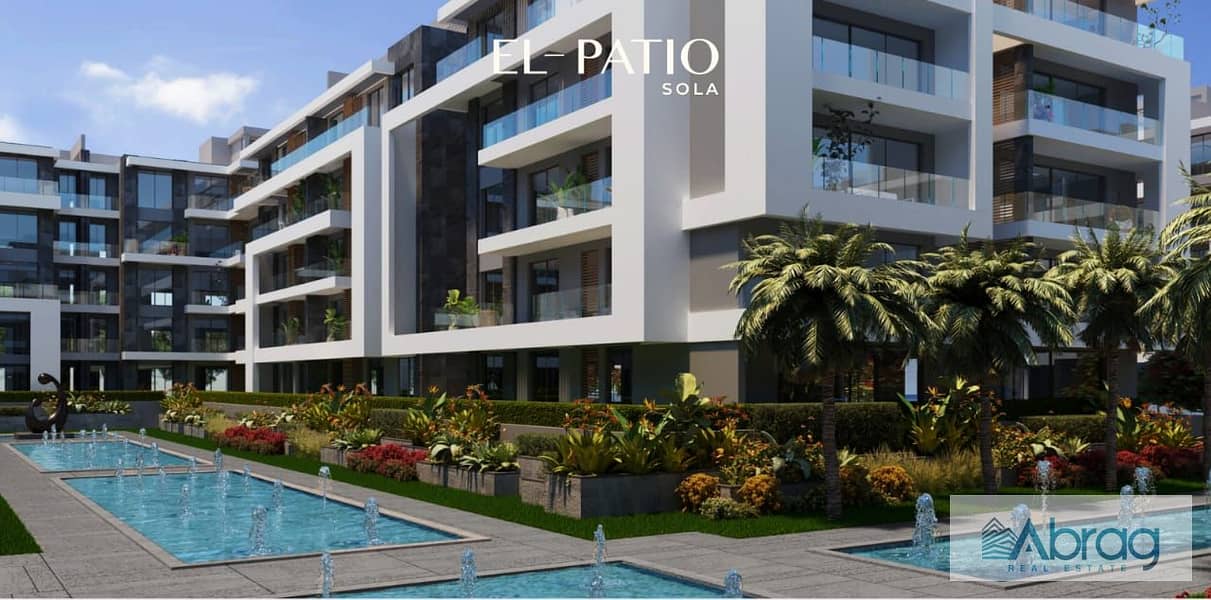 Great Investment Opportunity Lavista Sherouk Suez Road Apartments Project New Launch Patio Sola 1