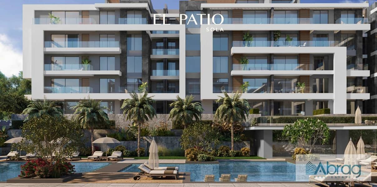 Great Investment Opportunity Lavista Sherouk Suez Road Apartments Project New Launch Patio Sola 3