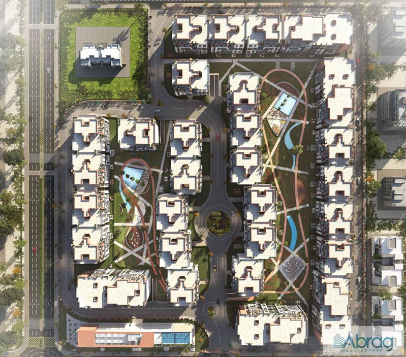 Apartment for sale 195 m in Elysium Compound, Sheikh Zayed, 4 minutes from Hyper 1, with installments over 9 years 5