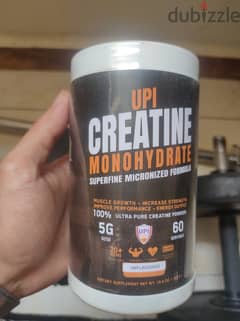 كرياتين مونوهيدريت من شركة UPI ٦٠ جرعة
 UPI  supplements 0