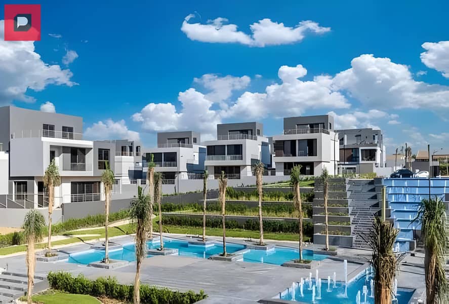 Apartment for sale in the Fifth Settlement in installments, El Patio Oro Compound, from La Vista Company, with a 20% discount 2