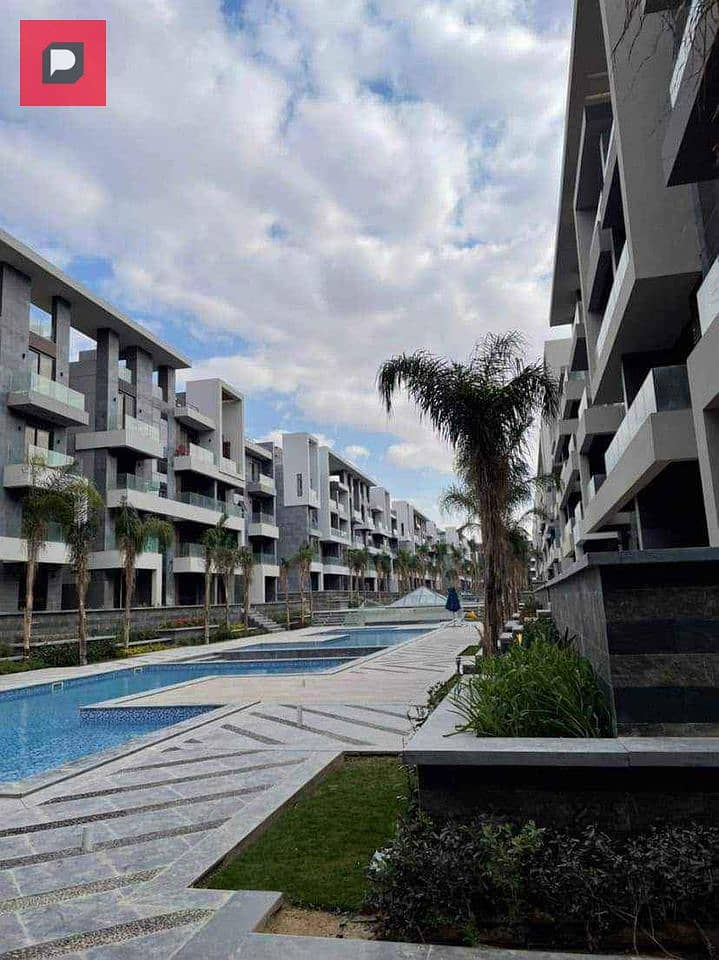 Apartment for sale in the Fifth Settlement in installments, El Patio Oro Compound, from La Vista Company, with a 20% discount 7