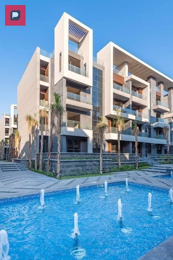 Apartment for sale in the Fifth Settlement in installments, El Patio Oro Compound, from La Vista Company, with a 20% discount 15