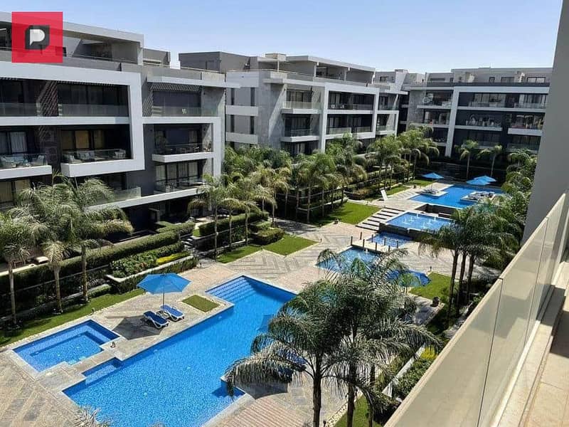 Apartment for sale in the Fifth Settlement in installments, El Patio Oro Compound, from La Vista Company, with a 20% discount 16