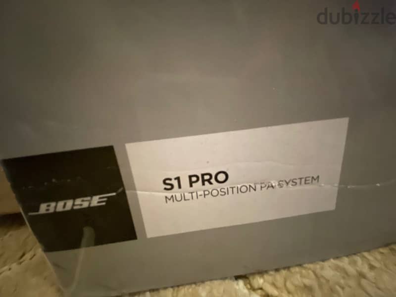 Bose S1Pro Speaker 1