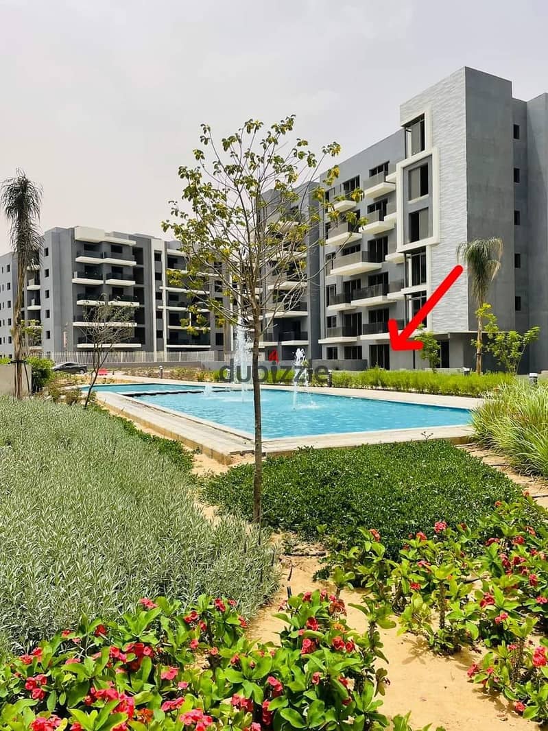 ارضي بجاردن استلام فوري فيو الاهرامات في كمبوند صن كابيتال اكتوبر Ground floor with garden ready to move in Sun Capital Compound 6 October 0