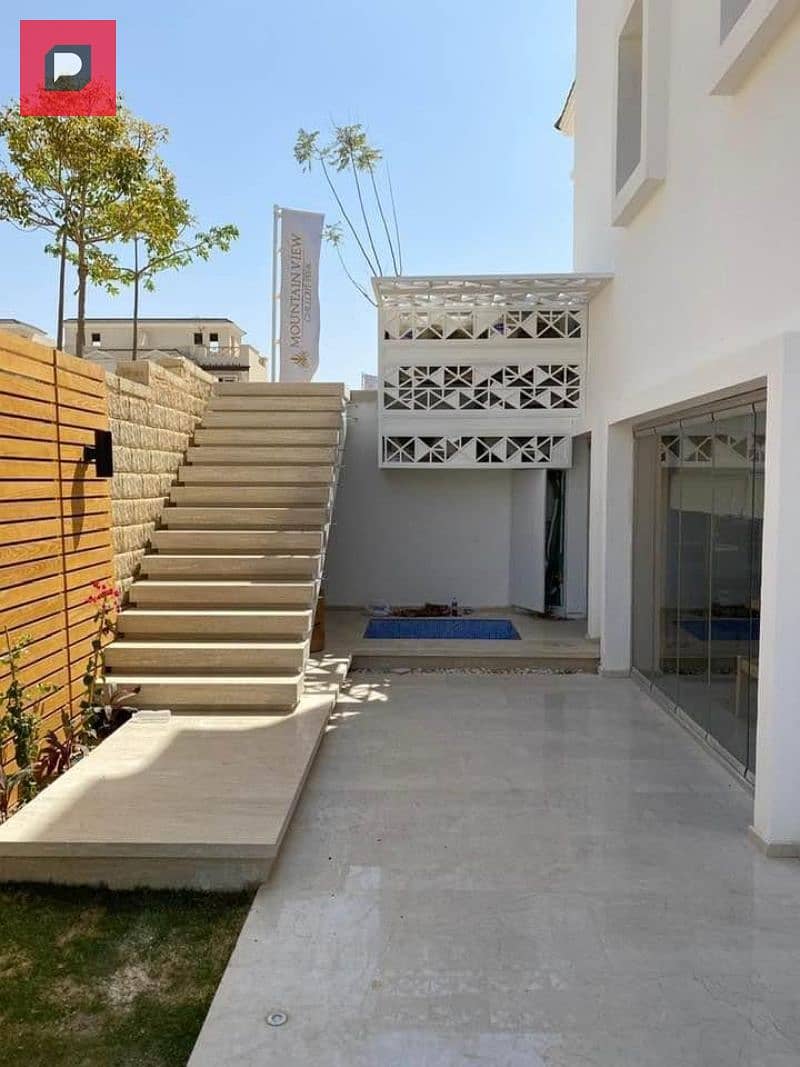 Luxury garden villa for sale very special view in Mountain View iCity Compound in 5th Statement near Cairo Airport,Nasr City, madinaty and new Capital 2