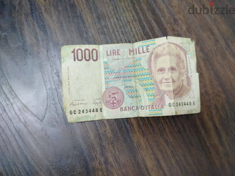 ١٠٠٠٠ ليرة إيطالية - 10000 Italian lira 0