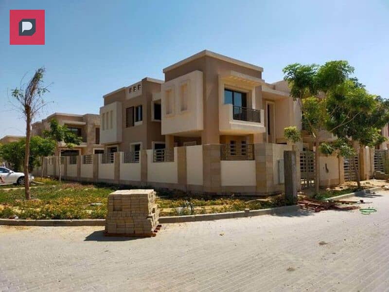 فيلا للبيع اوبن فيو في المستقبل سيتي بالقرب من التجمع الخامس والمطار Villa for sale, open view, in Mostakbal City, near the Fifth Settlement 1