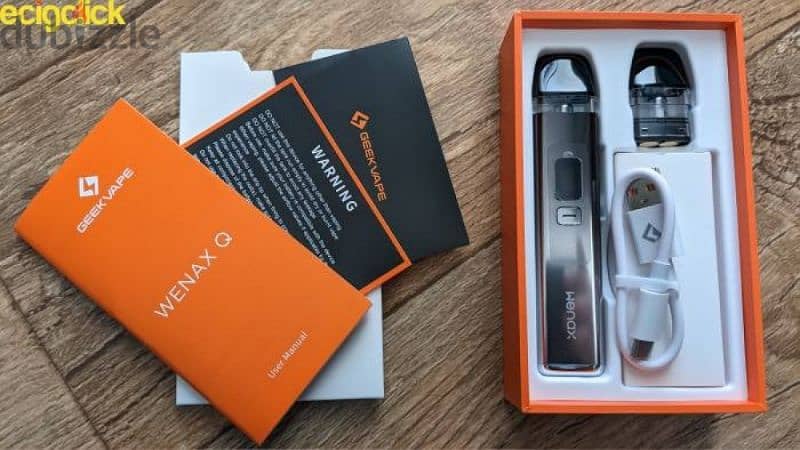 وينكس كيو ميني من شركة جيك فيب جديد متبرشم- WENAX Q MINI GEEK VAPE 1