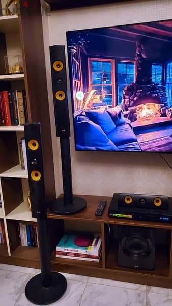 مسرح منزلي LG 3D BLU-RAY WIRELESS HOME THEATER MODEL NO. : BH7540TW 3